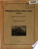 Publications de l'Observatoire Urania, Copenhague