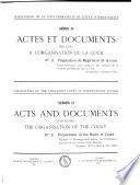 Publications de la Cour Permanente de Justice Internationale ...