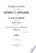 Publications de la Société historique et archéologique dans le Duché de Limbourg