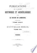 Publications de la Société historique et archéologique dans le Limbourg