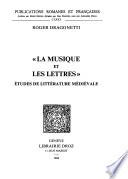 Publications romanes et françaises