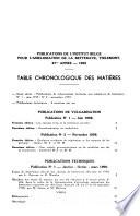 Publications techniques