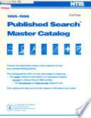 Published Search Master Catalog