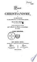 Pureté du Christianisme, ou le christianisme n'a rien emprunté à la philosophie payenne