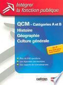 QCM Histoire - Géographie - Culture générale
