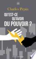 Qu'est-ce qu'avoir du pouvoir ?