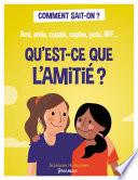 Qu'est-ce que l'amitié ?