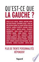 Qu'est-ce que la gauche ?