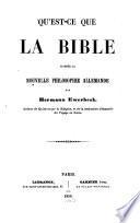 Qu'est-ce que la religion d'apres la nouvelle philosophie allemande