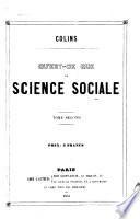 Qu'est-ce que la science sociale?