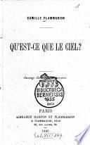 Qu'est-ce que le ciel?