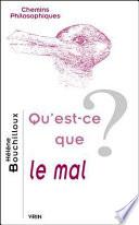 Qu'est-ce que le mal ?