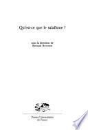 Qu'est-ce que le salafisme?