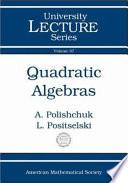 Quadratic Algebras