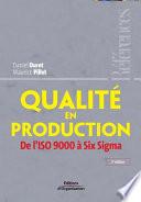 Qualité en production