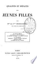Qualités et défauts des jeunes filles