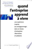 Quand l'entreprise apprend à vivre
