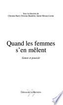 Quand les femmes s'en mêlent