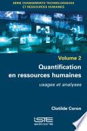Quantification en ressources humaines