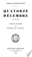Quatorze décembre