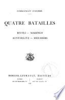 Quatre batailles
