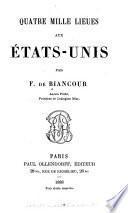 Quatre mille lieues aux États-Unis