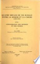 Quatre siècles de vie rurale entre la Semois et la Chiers