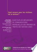 Quel recours pour les victimes de la torture?