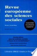 Quel(s) défi(s) pour les sciences sociales à l'heure de la mondialisation ? : mélanges offerts à Gérald Berthoud