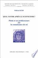 Quel savoir après le scepticisme