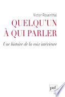 Quelqu'un à qui parler