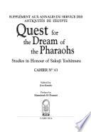 Quest for the Dream of the Pharaohs