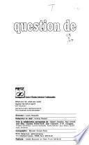 Question de spiritualitʹe, tradition, litteratures