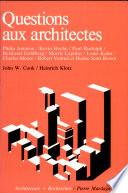 Questions aux architectes