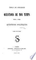 Questions politiques