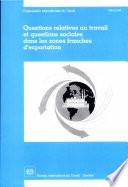 Questions relatives au travail et questions sociales dans les zones franches d'exportation. Rapport TMEPZ/1998