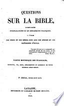 Questions sur la Bible