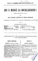 Qui a mange la bouillabaisse?