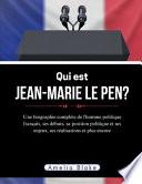Qui est Jean-Marie Le Pen?