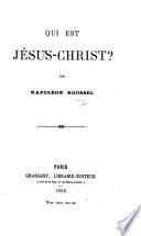 Qui est Jésus Christ?.