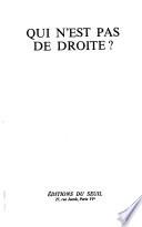Qui n'est pas de droite?