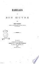 Rabelais et son oeuvre par Jean Fleury