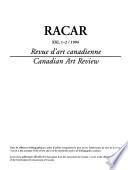 RACAR, Revue D'art Canadienne