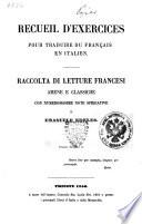 Raccolta di letture francesi amene e classiche con numerosissime note spiegative