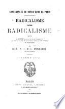 Radicalisme contre redicalisme