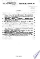 Radiochemical and Radioanalytical Letters