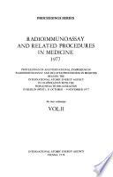 Radioimmunoassay and Related Procedures in Medicine