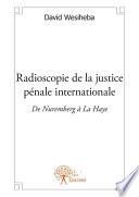 Radioscopie de la justice pénale internationale