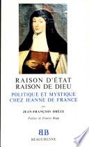 Raison d'Etat, raison de Dieu