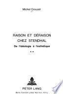 Raison et déraison chez Stendhal